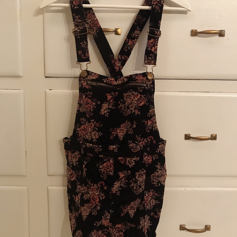 Urban Outfitters Velvet Overalls